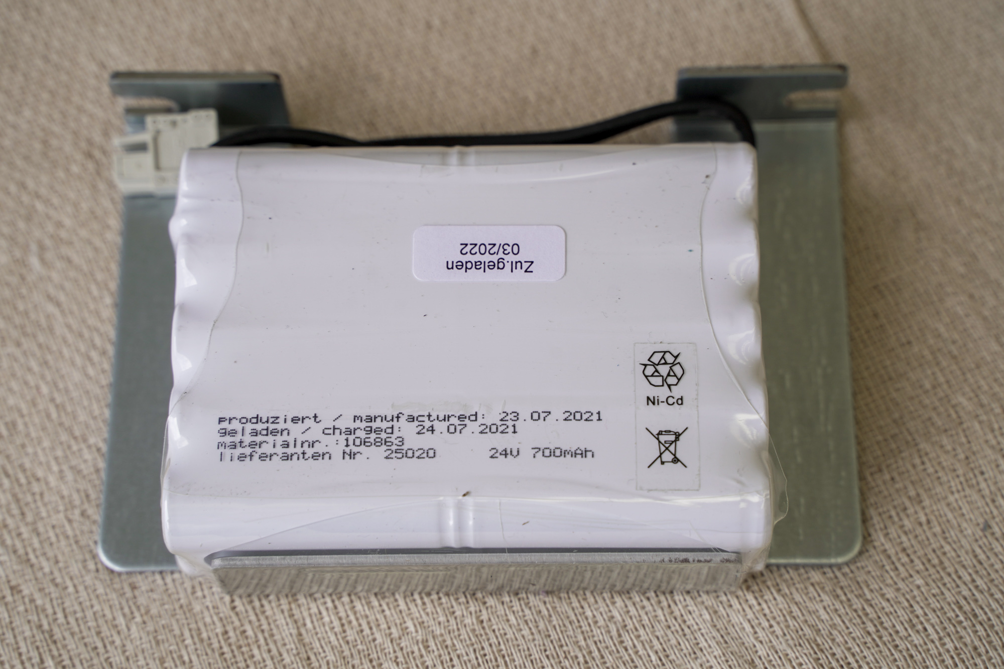Geze Slimdrive DCU Replacement Battery - Image 2