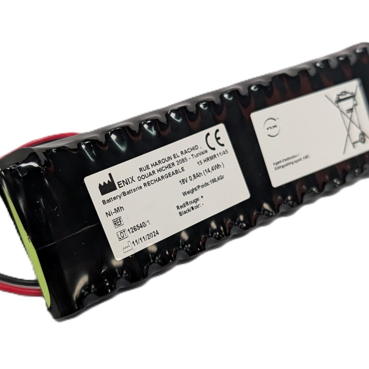 Label Eterna 90 Battery Pack