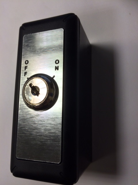 On / Off Keyswitch - New Style Slimline With Box