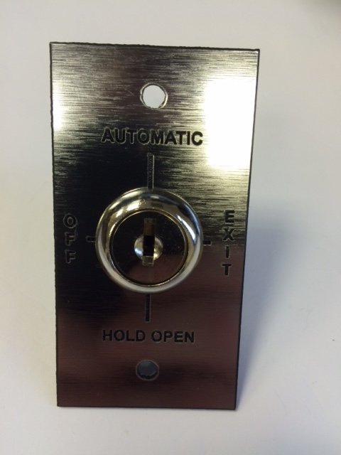 Record STA 16/17 4 Position Key Switch - Flush Mounted