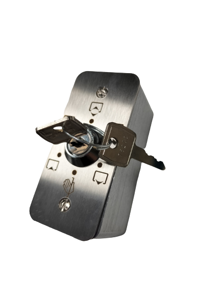 Portalp 6 Pos. Key Switch - 86 x 39 with B/Box