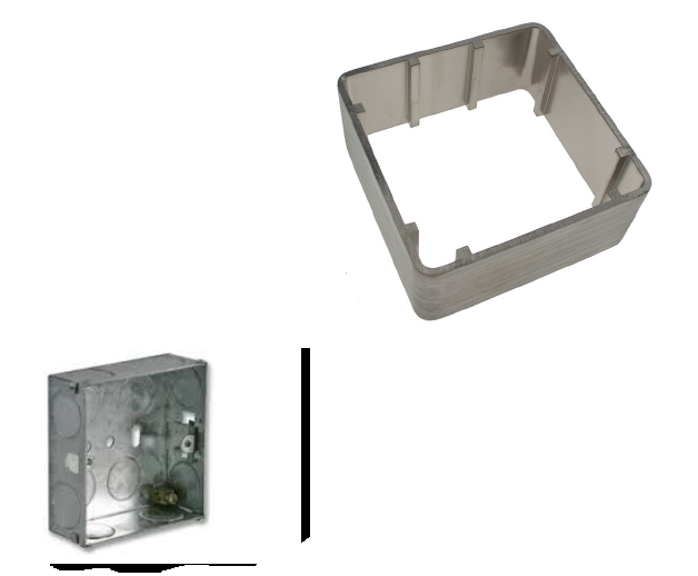 Portalp 6 Pos. Key Switch - 86 x 86 with B/Box - Image 2